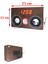 LED Işıklı Ahşap Dijital Masa Saati 2 Li Hoparlör (Ebat: 21 cm x 13 cm ) 3