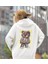 Shape(Şekil) Ön ve Arka Ayıcık Kadın Baskılı Sweatshirt 2