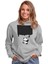 Boyacı Panda Ön Baskılı Sweatshirt Kadın 1