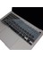 Macbook Air M1 13INÇ Klavye Koruyucu Türkçe Q Ombre A2179 A2337 ile Uyumlu Siyah Gri 1