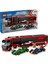 City RB20 ve AMR24 F1 Arabalı F1 Kamyonu 60445-8 Yaş ve Üzeri Çocuklar Için Yarış Arabalı Yaratıcı Oyuncak Yapım Seti Doğum Günü Hediyesi (1086 Parça) 1
