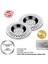 Lavabo Süzgeci Evye Süzgeç 2'li Set 8 cm Pratik Mutfak Aleti Banyo/küvet Delikleri Gider Temizliği Uzun Ömürlü Metalik Süzgeç 3