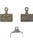 K05Ti-RX Resin pad and spring (pair) 2