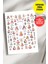 Yapışkanlı Şeffaf Kağıt Jesus Tırnak Dövmesi, Tırnak Tattoo, Nail Art, Tırnak Sticker 1