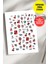 Yapışkanlı Şeffaf Kağıt Just Tırnak Dövmesi, Tırnak Tattoo, Nail Art, Tırnak Sticker 1