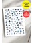 Yapışkanlı Şeffaf Kağıt Nazar Tırnak Dövmesi, Tırnak Tattoo, Nail Art, Tırnak Sticker 1