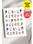 Yapışkanlı Şeffaf Kağıt Line Art Tırnak Dövmesi, Tırnak Tattoo, Nail Art, Tırnak Sticker 1