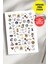 Yapışkanlı Şeffaf Kağıt Semboller Tırnak Dövmesi, Tırnak Tattoo, Nail Art, Tırnak Sticker 1