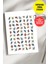 Yapışkanlı Şeffaf Kağıt Çiçek Tırnak Dövmesi, Tırnak Tattoo, Nail Art, Tırnak Sticker 1