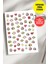 Yapışkanlı Şeffaf Kağıt Sevimli Karakter Tırnak Dövmesi, Tırnak Tattoo, Nail Art, Tırnak Sticker 1
