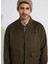 Slim Fit Koyu Haki Erkek Ceket HM403233 2