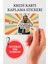 Avrupa Yakası Kredi Kartı Kaplama Stickerı, Sticker, Yapışkanlı Kredi Kartı Stickerı 1