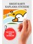 Sevimli Ördek Kredi Kartı Kaplama Stickerı, Sticker, Yapışkanlı Kredi Kartı Stickerı 1