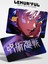 Gojo Satoru Çift Taraflı Kredi Kartı Kaplama Stickerı, Sticker, Yapışkanlı Kredi Kartı Stickerı 1