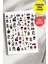 Yapışkanlı Şeffaf Kağıt Anime Tırnak Dövmesi, Tırnak Tattoo, Nail Art, Tırnak Sticker 1