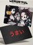Demon Slayer Çift Taraflı Kredi Kartı Kaplama Stickerı, Sticker, Yapışkanlı Kredi Kartı Stickerı 1