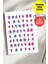 Yapışkanlı Şeffaf Kağıt Sulu Boya Yaprak Tırnak Dövmesi - Nail Art Nail Tattoo Sticker 1