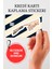 Kedi ve Insan Kredi Kartı Kaplama Stickerı, Sticker, Yapışkanlı Kredi Kartı Stickerı 1