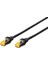 Digitus DK-1644-A-020/BL 2 mt Cat6 AWG26/7 S/ftp Lszh Siyah Patch Cord Kablo 1
