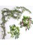 Adet 7ft / Adet Yapay Wisteria Vine, Çiçek Çelenk Wisteria Vine Rattan Açık Töreni Için Asılı Çiçekler, Beyaz (Yurt Dışından) 4