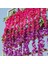 Yapay Ipek Wisteria Vine Ratta Ipek Asılı Çiçek Düğün Dekor, 6 Parça, (Mor) (Yurt Dışından) 2