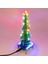 Dönen Renkli Müzik Noel Ağacı Kiti LED Su Işık Ağacı Dıy Üretim Kiti (Yurt Dışından) 4
