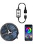 LED Işık Şeridi Su Geçirmez 5050RGB Bluetooth App 5V Esnek Işık Şeridi Ev Dekorasyon Için Rgb Işık Şeridi 3 Metre (Yurt Dışından) 5