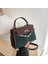 Moda Platin Kelly Çanta Kadın Pu El Yabancı Stil Tek Omuz Crossbody Çanta Kıdemli Anlamda Küçük Kare Çanta (Yurt Dışından) 3