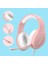 Anıvıa Kızlar Kadın Aşırı Kulak Kulaklık Stereo 3.5mm Kablolu Pc Oyun Kulaklığı Mikrofon Ile-Pembe (Yurt Dışından) 5