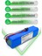 Homend Alex Laser Power 1284H Uyumlu Akıllı Robot Süpürge Bataryası 14.4V 6400MAH Li-Ion Pil (Yüksek Kapasite) 3