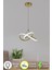 Bonna Modern Sarkıt Power LED Avize Beyaz Işık - Eskitme Kasa 1