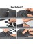 Yapışkanlı Polyester Kumaş Mont Çadır Şemsiye Tamir Yaması 19 Adet Beyaz 4