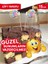 Oval Bayrak Içi Happy Birtdayyazılı Pastakürdanı 4