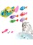 Yeşil Stil Yeni Kedi Etkileşimli Elektrikli Balık Su Oyuncağı Için Kapalı Oyun Yüzen Robot Balık Oyuncakları Kedi Köpek ile LED Işık Pet Banyo Oyuncakları (Yurt Dışından) 2