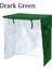 Koyu Yeşil Tarzı 1pc Açık Kuş Kafesi Örtüsü Anti-Yağmur Açık Hayvan Kafesi Tente Kuş Örtüsü Ev Toz Örtüsü Gümüş ve Yağmur Kaplı (Yurt Dışından) 1