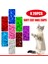Limon Parıltı Stili Xs Beden Kedi Tırnak Kapakları Evcil Pati Pençe Tırnak Bakım Koruyucu Kapak Ücretsiz Yapıştırıcı Yapıştırıcı + Aplikatör Xs S M L (Yurt Dışından) 2