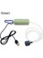 Yeşil Stil Akvaryum Oksijen Hava Pompası Balık Tankı USB Sessiz Hava Kompresörü Aeratör Taşınabilir Mini Küçük Oksijenator Akvaryum Aksesuarları 5V 1W (Yurt Dışından) 1