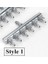 Stil 1 Stil 16 Yol Akvaryum Aksesuarları Yolları Akvaryum Inline Hava Bölücü Kontrol Valfi 4*6mm Oksijen Pompası Hortumu Için Giriş DIA8MM (Yurt Dışından) 1