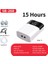 2 Delik 2W 15H Tarzı Akvaryum Hava Pompası Balık Tankı Acdc Ah Ultra Düşük Gürültü Mini Kompresör Oksijen Pompası USB Şarjlı Dışarıda Balık Tutma Kamp Yapma (Yurt Dışından) 1
