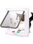 Kahverengi Tarzı L 25X23.5X5.5CM Köpek Kediler Kedi Köpekler Kapıları ile 4 Yönlü Güvenlik Kilidi (Yurt Dışından) 2