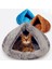 Kahverengi Tarzı 40X40CM Yavru Köpek Kedi Yatağı Küçük Köpekler Için Yumuşak Sıcak Yuva Kedi Yatakları (Yurt Dışından) 5