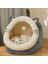 Battaniye 03 Tarzı M(44X41X30CM) Çıkarılabilir Kedi Yatağı Evi Kedi Kafesi Yuva Pet Yuvası Kedi Çadırı (Yurt Dışından) 2