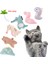 8kahverengi Ayı Stili Kedi Oyuncağı Mini Kedi Taşlama Kediotu Oyuncakları Eğlenceli Interaktif Peluş Kedi Diş Oyuncakları (Yurt Dışından) 3