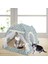 Beyaz Stil S Beden Ev Yavrusu Katlanabilir Taşınabilir Kedi Köpek Yatağı (Yurt Dışından) 5