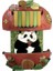 Panda Buzdolabı Çıkartmaları Ev Aksesuarları Arkadaşlar Için Hediyelik Eşya (Yurt Dışından) 1