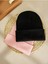 Unisex Katlamalı PEMBE,SİYAH 2'Lİ Bere Seti EKEBERESETİ2LİYENİ 1