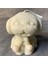 El Yapımı Beyaz Sevimli Köpek Mum - 8 x 8 cm 2
