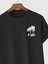 Erkek T-Shirt Palmiye Ağacı Baskılı Oversize Salaş 1