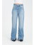%100 Pamuk, Yüksek Bel Wide Leg Jeans 2