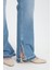 %100 Pamuk, Yüksek Bel Wide Leg Jeans 4